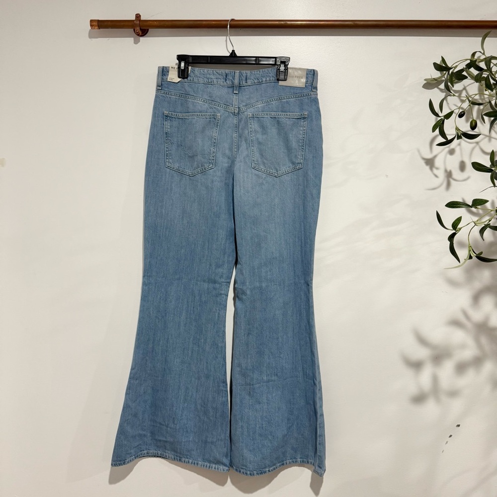 Free People We The Free Avalon Drapey Flare Jeans - Picture 5 of 5